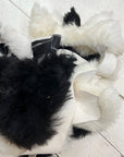 Premium sheepskin scraps and offcuts, luxury eco-friendly craft materials, Icelandic British Tuscan shearling, half-kilo bag for creative projects by Wildash London at brixbailey.com
