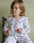 Marnie Pink & Green Kids Muslin Pyjamas