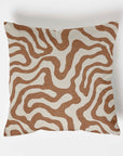 Sandstone wiggle throw cushion, scatter cushions
