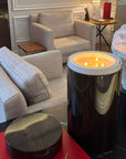 Large Home Candle, Zebrano