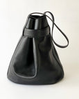The Navona Bucket Bag in Black