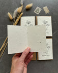 Small Plantable Thank You Cards