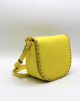 Handmade Recycled Genuine Leather Bag - 15cm Tall, Adjustable Handle, Eco-Friendly & Durable by Sook Stainable at brixbailey.com