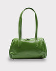 Genuine Recycled Leather Bag - 19cm Tall, 32cm Length, 27cm Handle Drop - Durable & Eco-Friendly by Sook Stainable at brixbailey.com