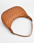 Handmade Genuine Leather Tote Bag - 14cm Tall, 27cm Length, Adjustable Handle - Sustainable & Durable by Sook Stainable at brixbailey.com