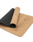 Cork Yoga Mat & Canvas Bag