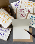 Thank You Note Card Set