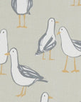 Harbour Birds | Seagull Dog Blanket | Luxury Handmade Reversible Sherpa Throw | Seasonal Pet Blanket UK | Customisable