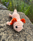 Handmade Crochet Axolotl Plush | Soft Amigurumi Toy