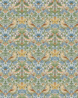 William Morris Sky strawberry thief cotton drum lampshade/ ceiling shade with a white lining