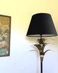Black Velvet Steep Empire Lampshade | Handmade Ceiling Light Shade | UK