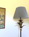 Grey Velvet Steep Empire Lampshade | Handmade Ceiling Light Shade | UK