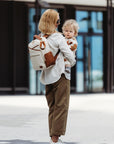 Small Diaper Backpack Cappuccino