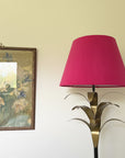Cerise Pink Velvet Steep Empire Lampshade | Handmade Ceiling Light Shade | UK