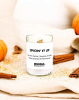 Pumpkin Spice Scented Soy Candle-4