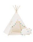Charming Handmade Tipi Tent Set – Cozy & Stylish Kids’ Play Area by Sówka at brixbailey.com