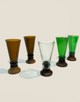 Green Glass Shooters (Set of Two)-3