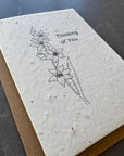 Plantable Sympathy Card