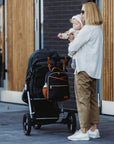 Small Diaper Backpack – Black Coffee