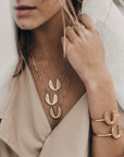 Fortunate Necklace in Brass or Sterling Silver