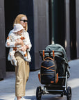 Large Diaper Backpack – Black Coffee