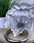 Shere metal lion head wall ornament, premium cast aluminum decorative lion sculpture, luxury regal statement piece, 25cm by Maravi at brixbailey.com