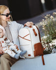 Large Diaper Backpack Cappuccino