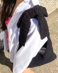 Handmade Crochet Bag - 100% Knitting Yarn, Eco-Friendly & Sustainable, 23cm Height, Vibrant Colors by Sook Stainable at brixbailey.com