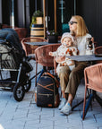 Large Diaper Backpack – Black Coffee