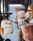Small Diaper Backpack Cappuccino