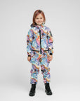 Softshell Onesie for Kids Rainbow Print