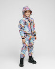 Softshell Onesie for Kids Rainbow Print