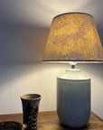 Ecru Wiggle Textured Steep Empire Lampshade | Handmade Ceiling Light Shade | UK