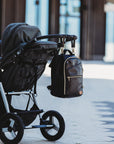Small Diaper Backpack Espresso
