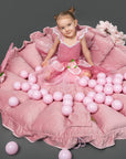MeowBaby® Flower Playmat & Ball Pit – Versatile & Child-Friendly by MeowBaby at www.brixbailey.com