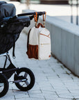 Small Diaper Backpack Cappuccino