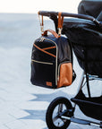 Small Diaper Backpack – Black Coffee