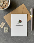 Thanks a Bunch Greeting Card