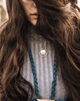 Paths Between Two Sided Necklace