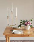 Hand Forged Iron Candelabra