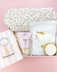 Happy Birthday Luxury Himalayan Bath Salts with Lavender, Jojoba Essential Oils with Lavender Seeds