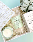 Balance Luxury Himalayan Bath Salts with Geranium, Grapefruit Essential Oils Vitamin E Oil Chamomile Flowers