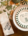 Please Leave By Nine Bone China Plate