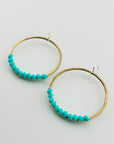 Solstice Hoops – Ocean Aura