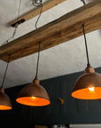 Wooden Beam Light with Shades 120cm