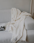 Nantucket Linen Throw - available in 5 colors