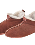 Adult Natural Sheepskin Boots - Brown