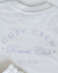 Adult Cozy Crew Resort Club Tee - Snow White