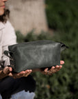 Leather Cosmetic Bag