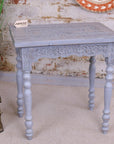 Erki Mango Wood Rectangular Side Table